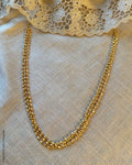 AJ-X17614 Gold Pearls Necklace
