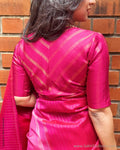BL-Z023241 Pink Kanchi Blouse