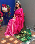 EE-Z00792 Pink Kanjeevaram Saree
