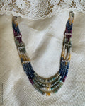 AG-Z11726 Multi color Gold Necklace