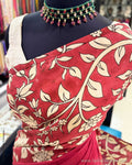 DP-W17732 Kalamkari Tussar Saree