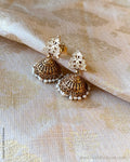 AS-Z04583 Silver Gold Earring
