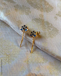 AS-Z04586 Silver Gold Earring