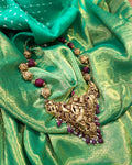 AS-Z11826 Silver Gold Necklace