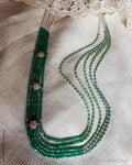 AG-Z05122 Green Pearls Necklace