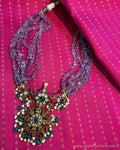 AS-Z24829 Silver Gold Necklace