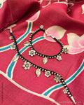 AS-Z24832 Silver Anklet set