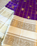 DP-Z05571 Purple Kanchi Saree