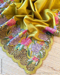 DP-Z05475 Lemon Kanchi floral Cutwork