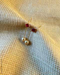 AG-Z04961 Gold Pearl Earring