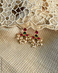 AG-Z04958 Gold Pearl Earring