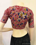 BL-S473701 Pink Cutwork Rblouse