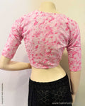 BL-X16531 Pink Hakoba Blouse