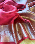 DP-Z03662 Red Tissue Saree
