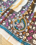 BL-Z05727 Kalamkari Silk Blouse