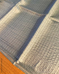 DP-X00665 Blue Tussar Silk