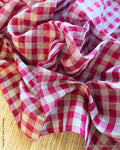 BL-Z06226 Tissue Checks Blouse