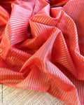 BL-Z06503 Orange Stripes Blouse