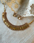 AJ-Z06726 Gold Choker set