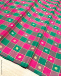 BL-Z07321B Multi color Kanchi Blouse