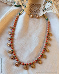 AJ-Z07599 Gold Necklace Set