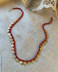 AG-Z07701 Gold Kasu Necklace