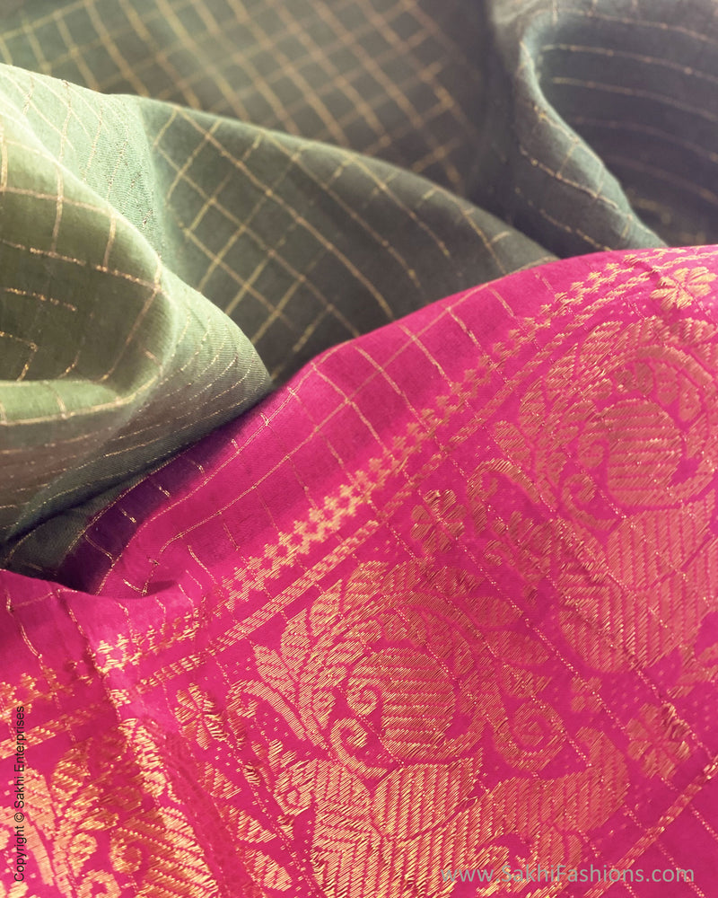 EE-SS58029 Green Madurai Cotton