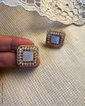 AJ-Y01424 Gold Pearl Earring