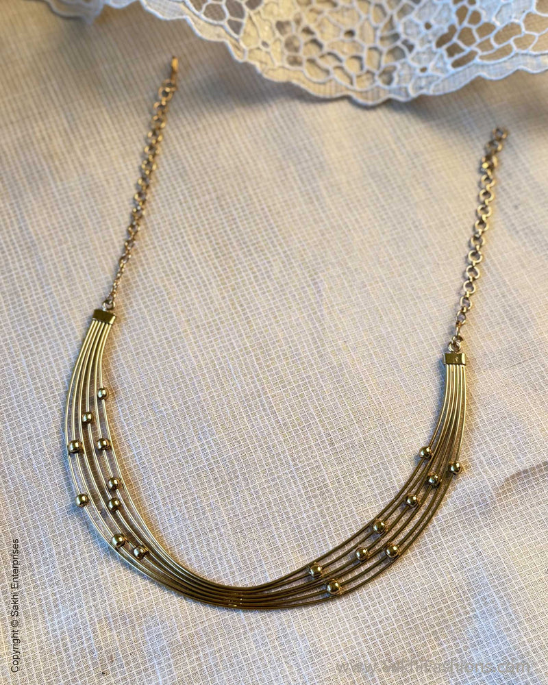 AJ-Y03543 Gold Necklace