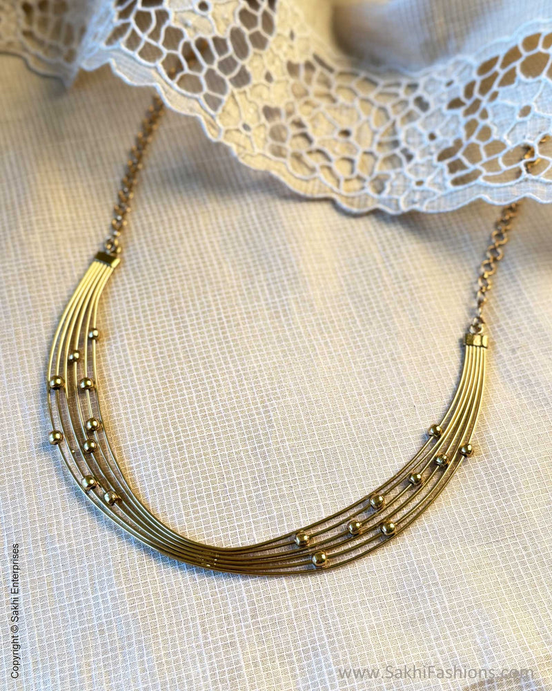 AJ-Y03543 Gold Necklace