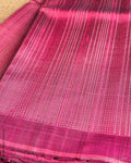 DP-Y04656 Purple rawsilk sari