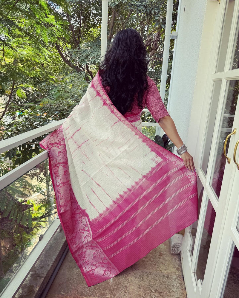 EE-W11525 Sungudi Cotton sari