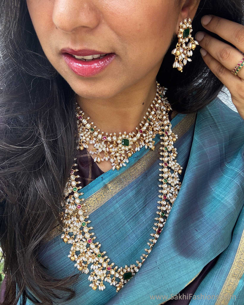 EE-Y00680 Brown Kanchi Saree