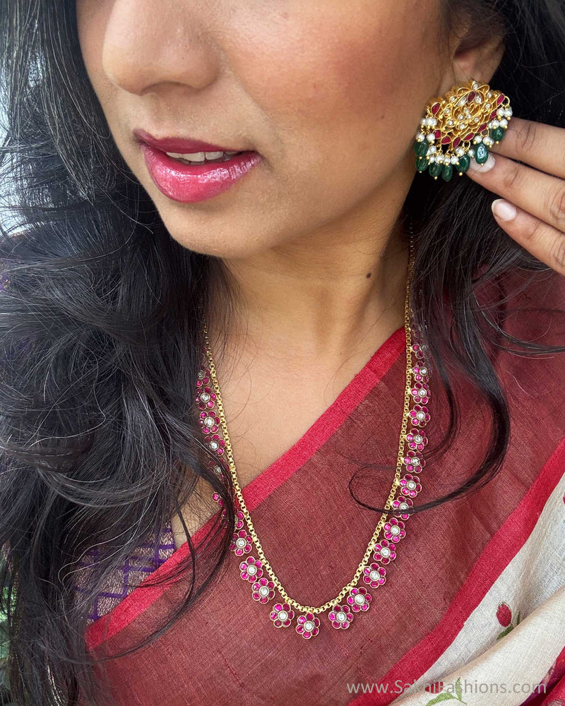 EE-X16567 Red Tussar Sari