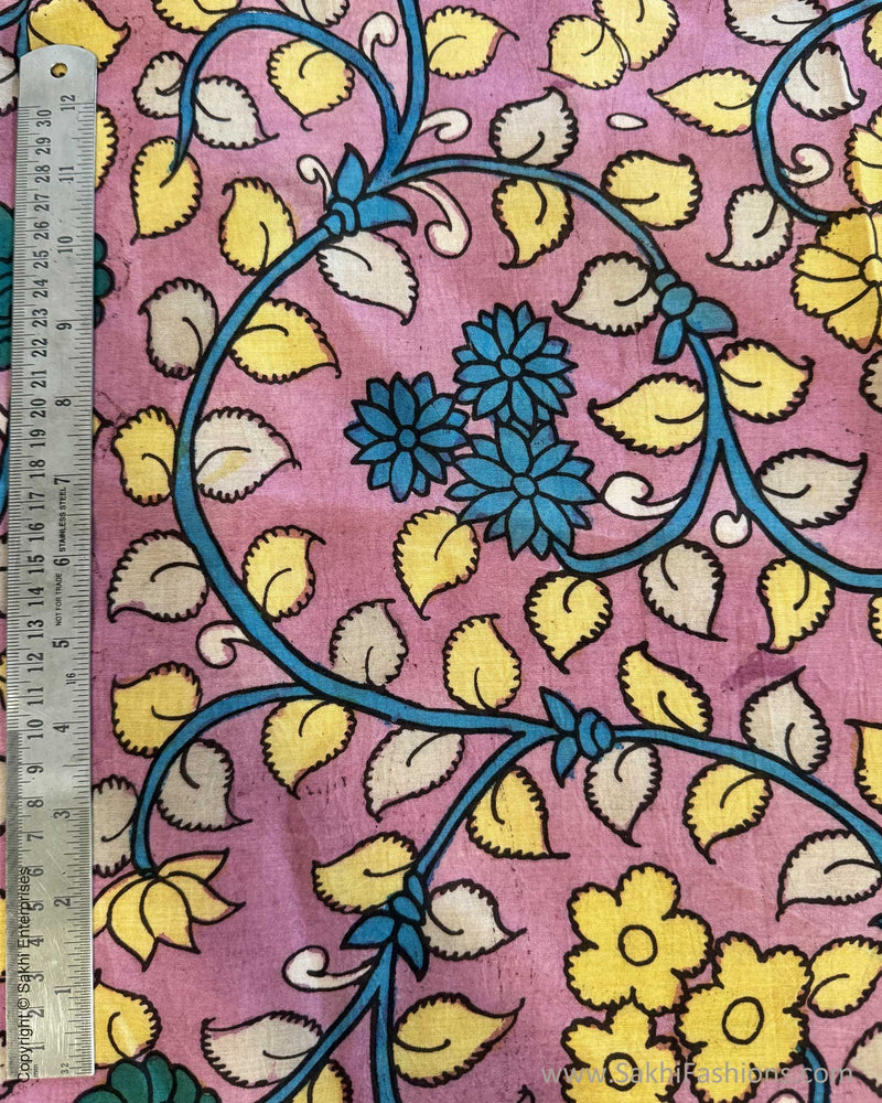 BL-X03906 Pink Silk Kalamkari