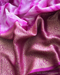 DP-X01686 Purple Tie Dye saree