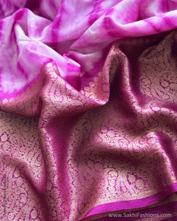 DP-X01686 Purple Tie Dye saree