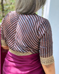 BL-X02153 Ajrakh Modal Blouse