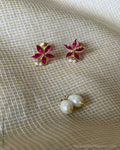 AG-W23728 Pink stud earring