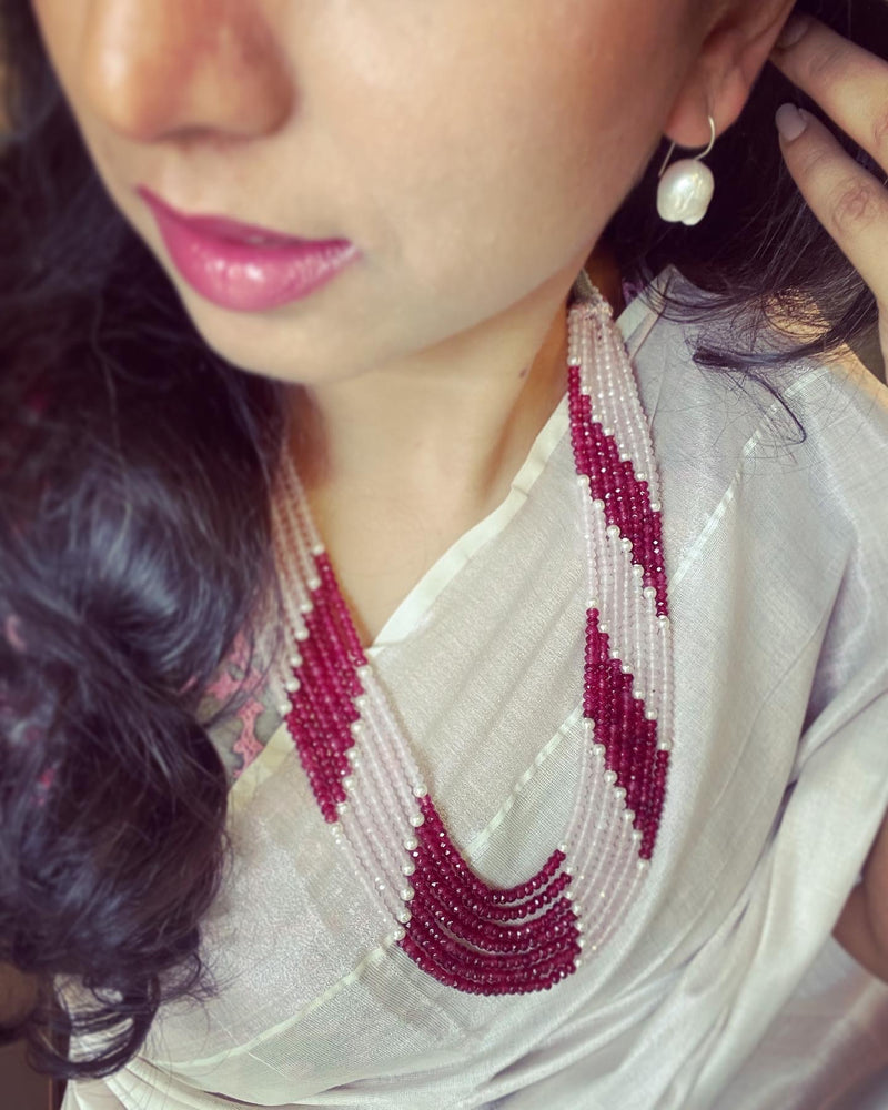 BL-V20357 Kutch Grey Tussar Blouse