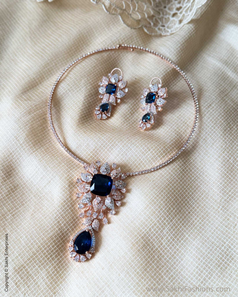 AJ-X31141 Diamante Pendant Set