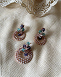 AJ-X31137 Multi Diamante Pendant Set