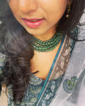 AJ-W03200 Green Bead Choker