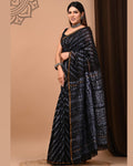 IT-W09163 Tie Dye Chanderi Sari