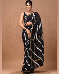 IT-W09162 Tie Dye Chanderi Sari