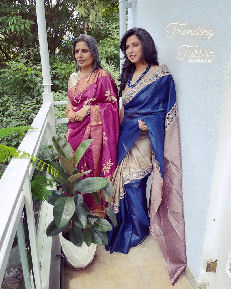 EE-V18103 Rising Cutwork Tussar