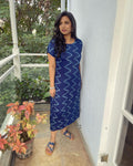 EE-W09241 Indigo Long Dress