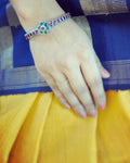 AS-W09029 Silver Bangle Kada