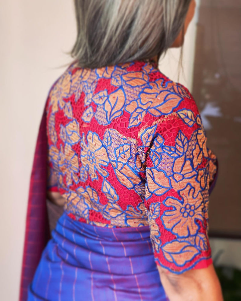 EE-W06645 Purple Red Reversible