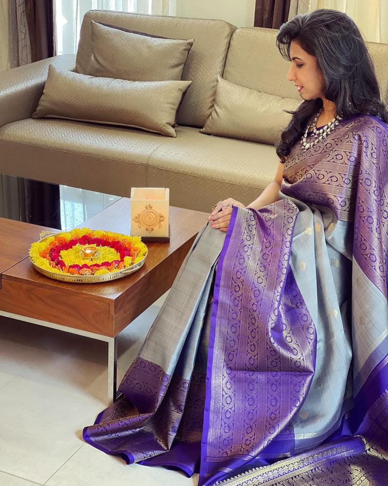 EE-W07775 Kanjeevaram silk saree